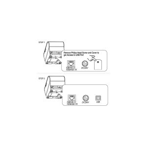 EPSON TM-T88V Thermal Receipt Printer - Görsel 4