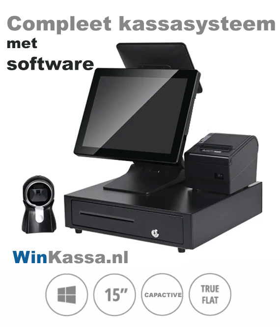 Kassasysteem voor een tabakshop