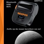 Lotto Thermal Draadloos WiFi & Bluetooth Portable Label Printer
