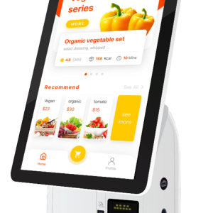 Self order kiosk horeca kassasysteem