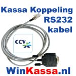 Kassa koppeling RS232 kabel CCV Verifone A80-A35